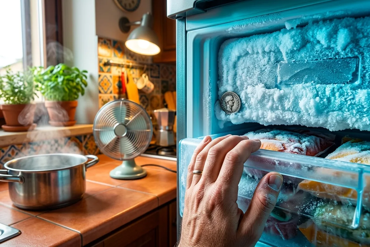 Ghiaccio nel congelatore: l’errore quotidiano che ti fa sprecare energia senza accorgertene