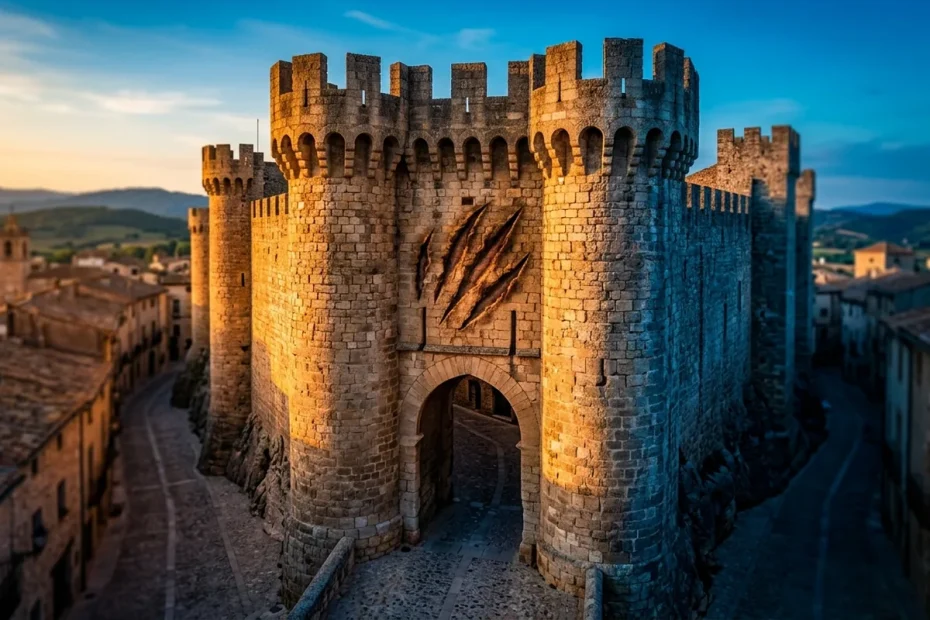 Il borgo fortificato che molti saltano… e che può sparire dal tuo prossimo viaggio