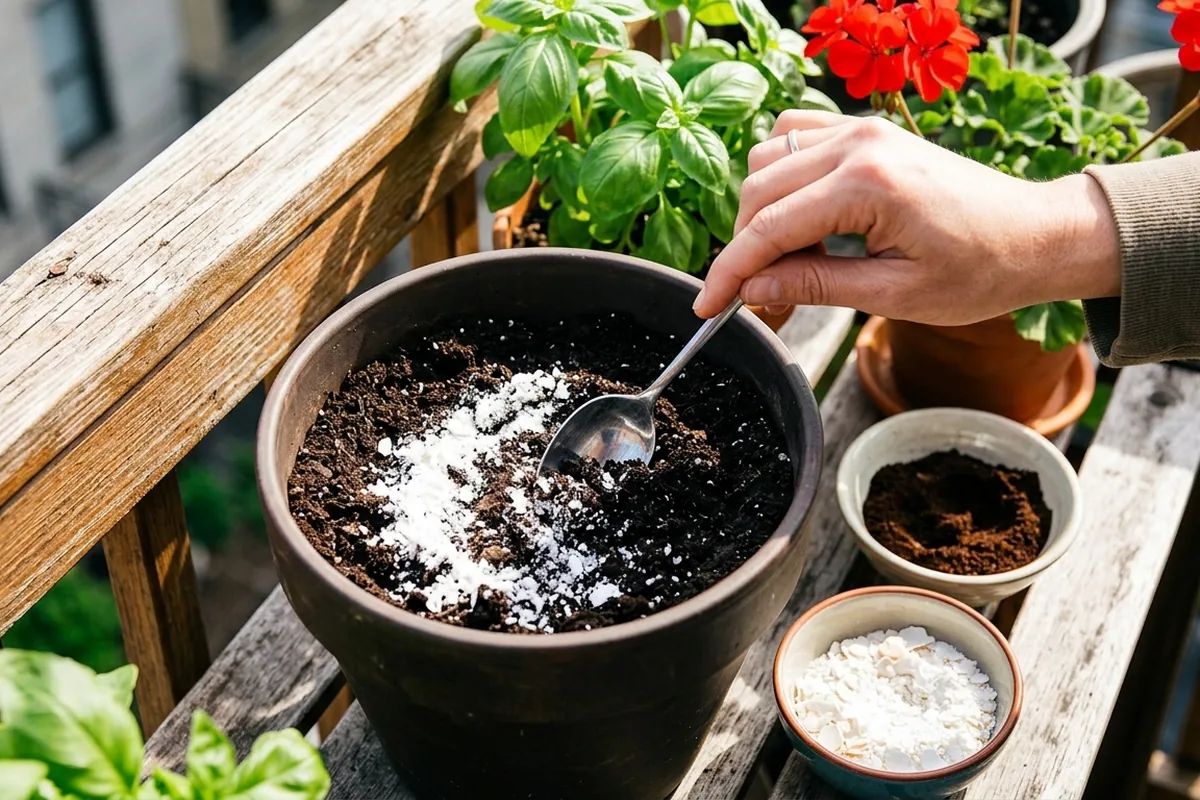 Il trucco con fondi di caffè e gusci d’uovo che molti buttano via (e che alle tue piante manca)