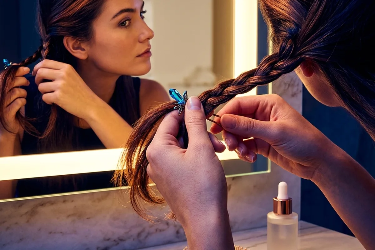 Il trucco per “svegliare” il viso che molte italiane ignorano quando si sistemano i capelli