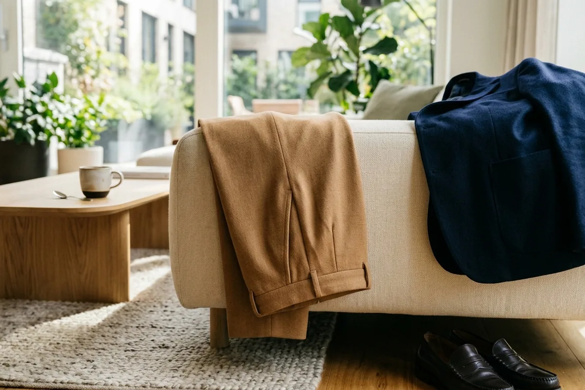 L’errore che rovina la tua off‑duty look (e perché i pantaloni di maglia lo risolvono)