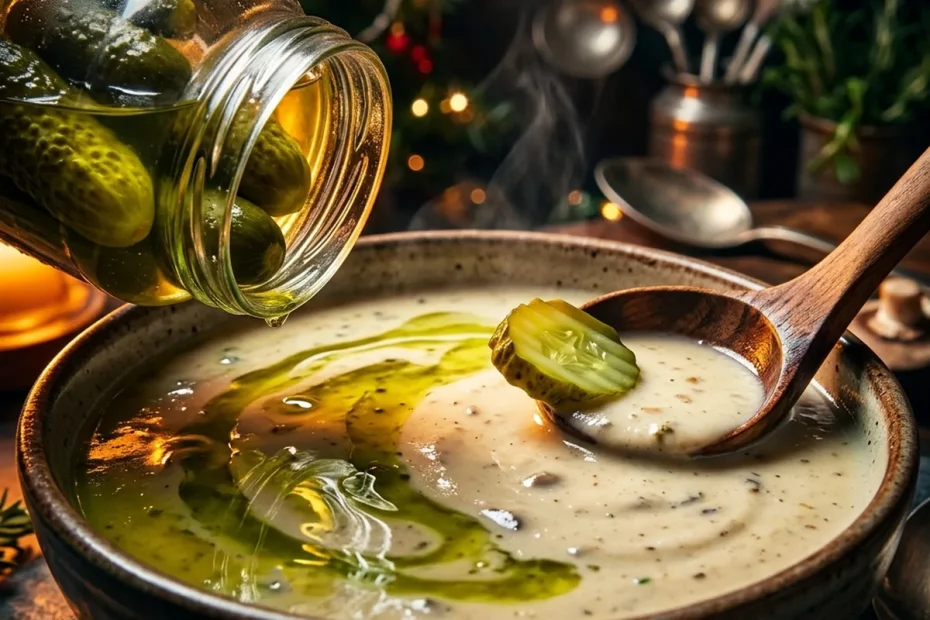 L’errore nella zuppa di funghi che rovina la Vigilia (e il gesto semplice che la salva)