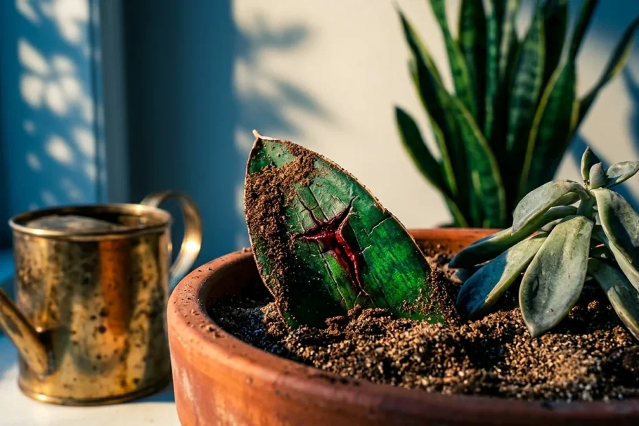 Questo trucco con la “lingua di suocera” può salvare (o rovinare) le tue succulente senza che te ne accorga